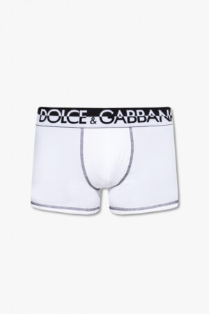Boxer in cotone Dolce & Gabbana bianchi e neri