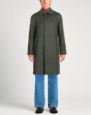 Cappotto verde Roberto Pepe uomo