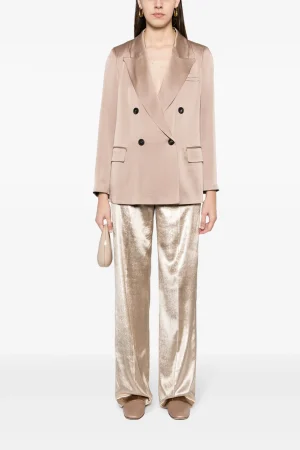 Blazer oro Peserico donna