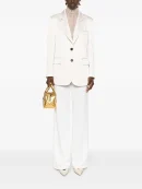Blazer beige in raso Peserico donna