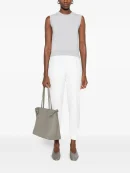 Gilet in maglia con effetto lurex Peserico donna grigio