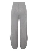 Pantaloni in maglia grigio Peserico donna