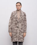 Cappotto con effetto bouclè Peserico donna