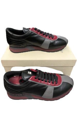 Scarpe sportive nere e rosse Cerutti