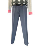 Pantalone dritto grigio Baldinini donna
