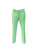 Pantaloni verdi slim Baldinini donna