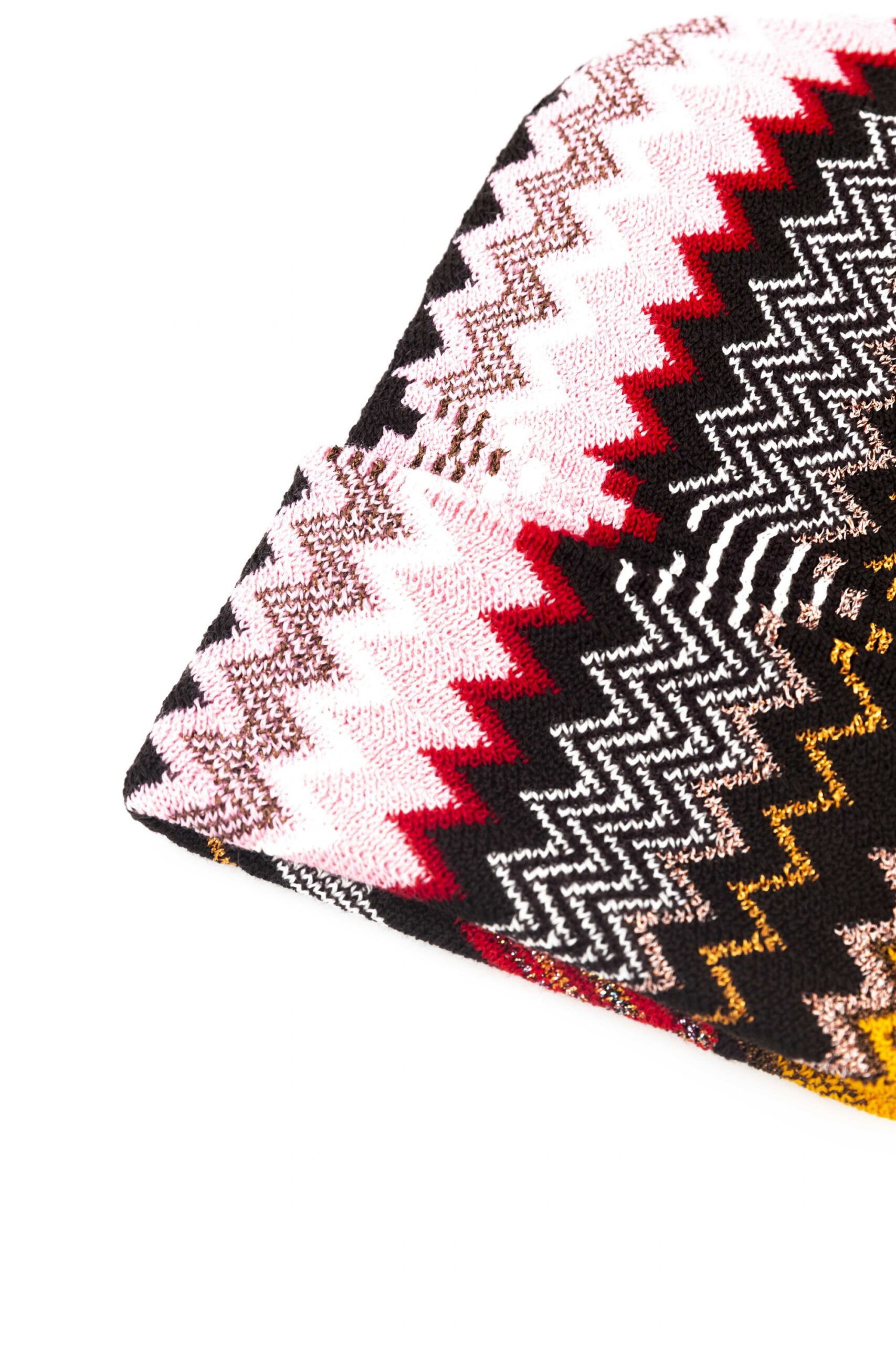 Cappello con motivo geometrico Missoni donna