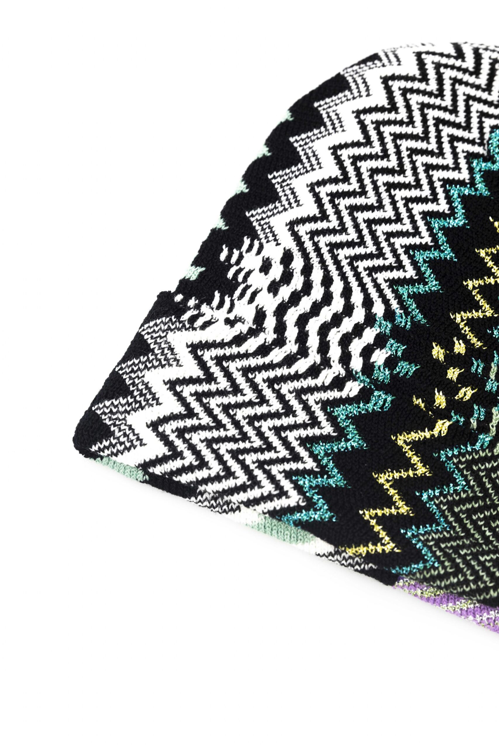 Cappello con motivo geometrico Missoni donna