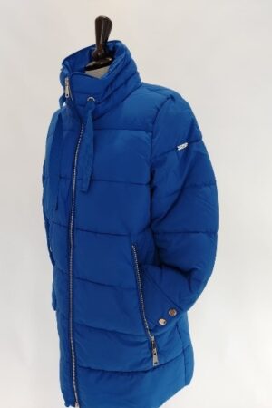 Piumini lungo Trussardi donna blu