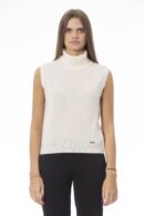 Dolcevita smanicato bianco Baldinini donna