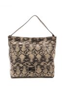 Borsa a spalla pitonata Pompei donna