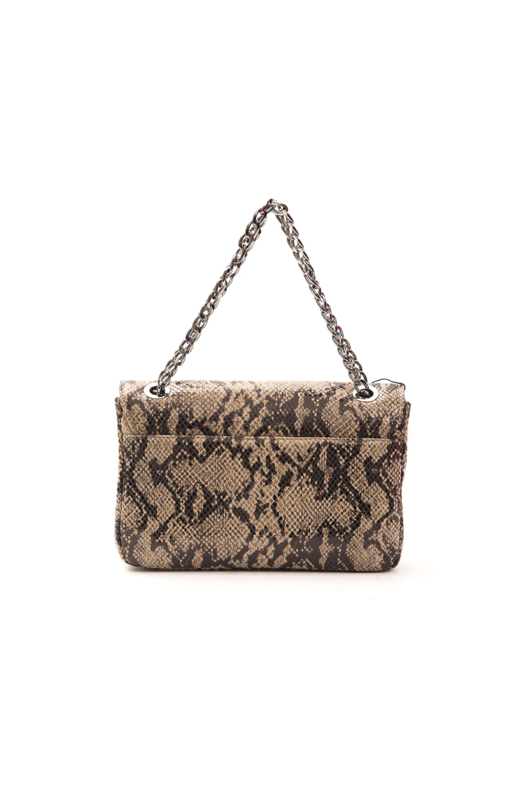Mini borsa a spalla effetto pitone Pompei donna