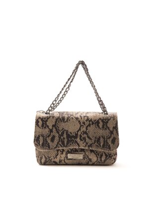 Mini borsa a spalla effetto pitone Pompei donna