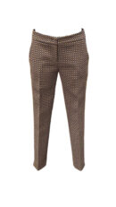 Pantaloni a sigaretta con fantasia Trussardi donna