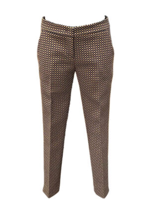Pantaloni a sigaretta con fantasia Trussardi donna