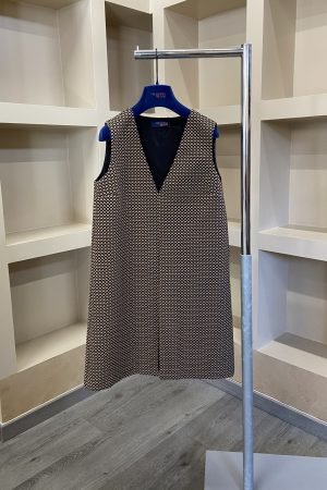 Abito smanicato a trapezio Trussardi donna
