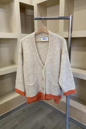 Cardigan beige Baldinini donna