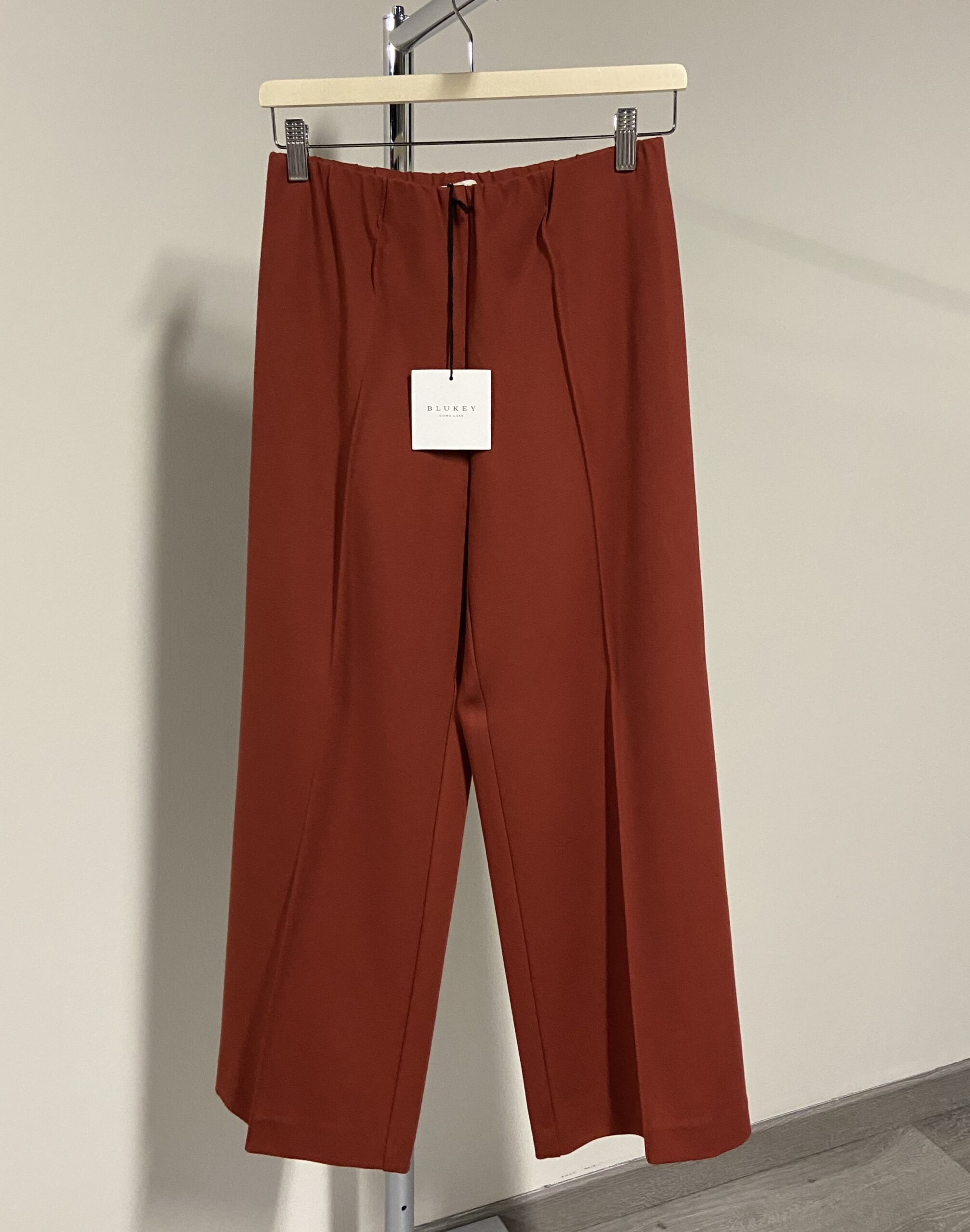 Pantaloni a sigaretta rossi Blukey donna