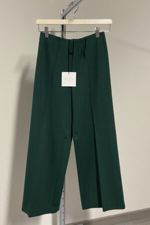 Pantaloni wide leg Blukey verdone da donna