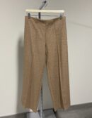 Pantaloni wide leg misto lana Blukey beige da donna
