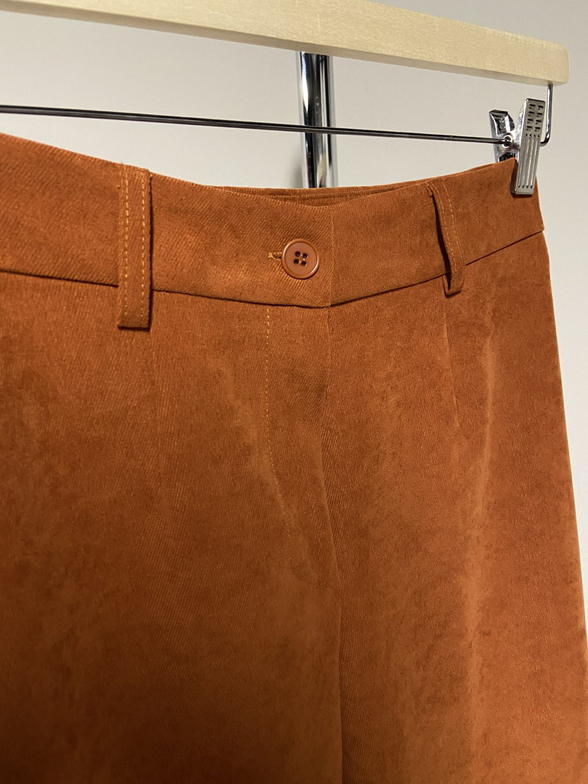 Pantaloni a sigaretta arancio Blukey donna
