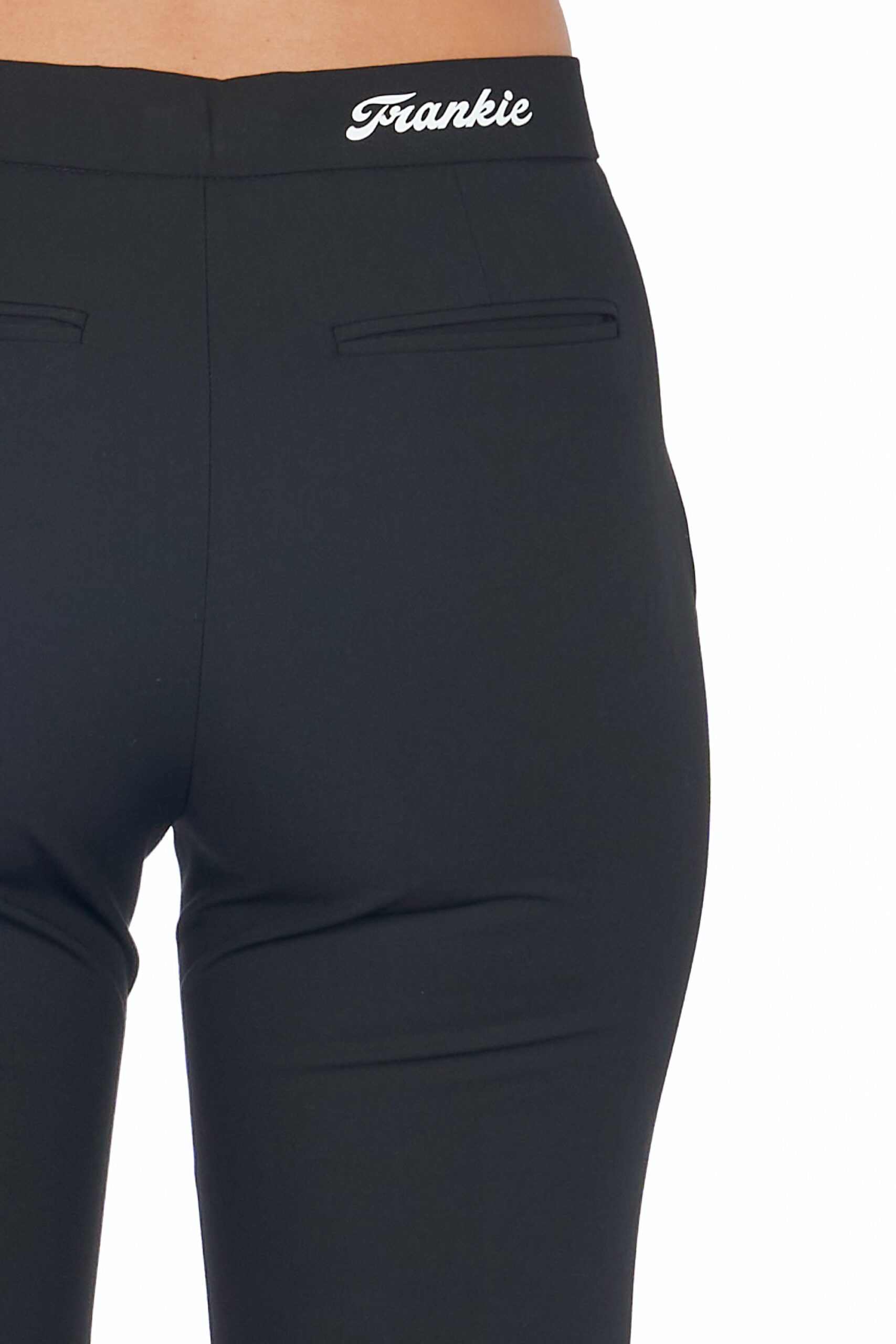 Pantaloni neri a Sigaretta Frankie Morello donna