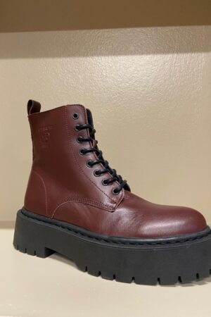 Anfibi stringati platform Bordeaux Cerruti 1881 donna