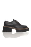 Scarpa stringata Derby platform Nero Cerutti donna