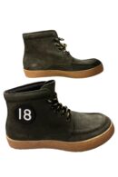 Polacchino scamosciato logo 18 Verde militare Cerruti 1881 uomo