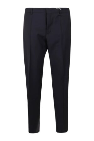 Pantaloni sartoriali slim fit Valentino uomo neri