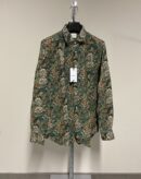 Camicia con fantasia floreale Bagutta uomo