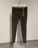 Pantaloni in velluto a coste marrone Roberto Pepe uomo