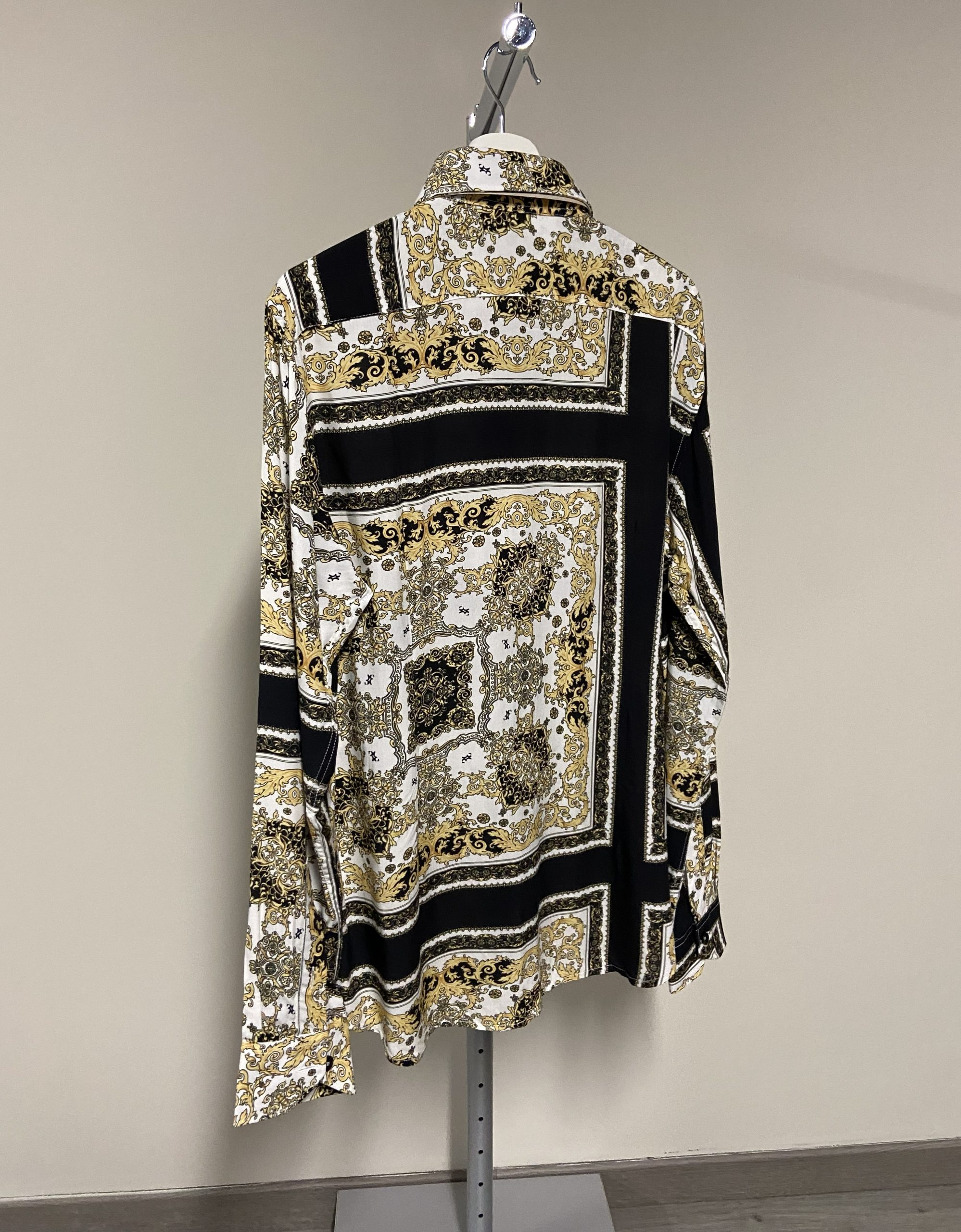 Camicia taglio oro barocco Billionaire uomo