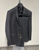 Abito a quadri grigio Trussardi uomo