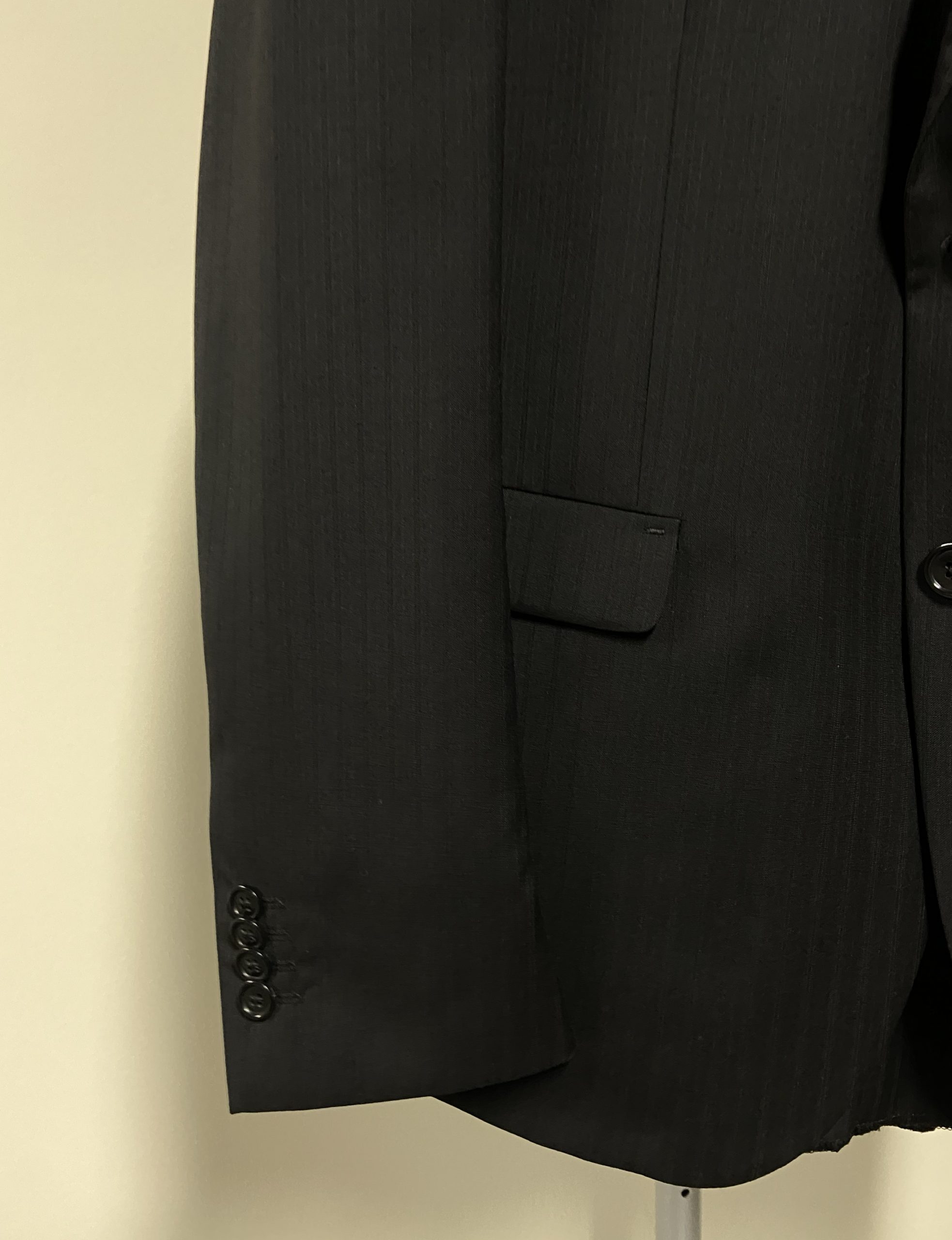 Giacca abito nero Trussardi uomo
