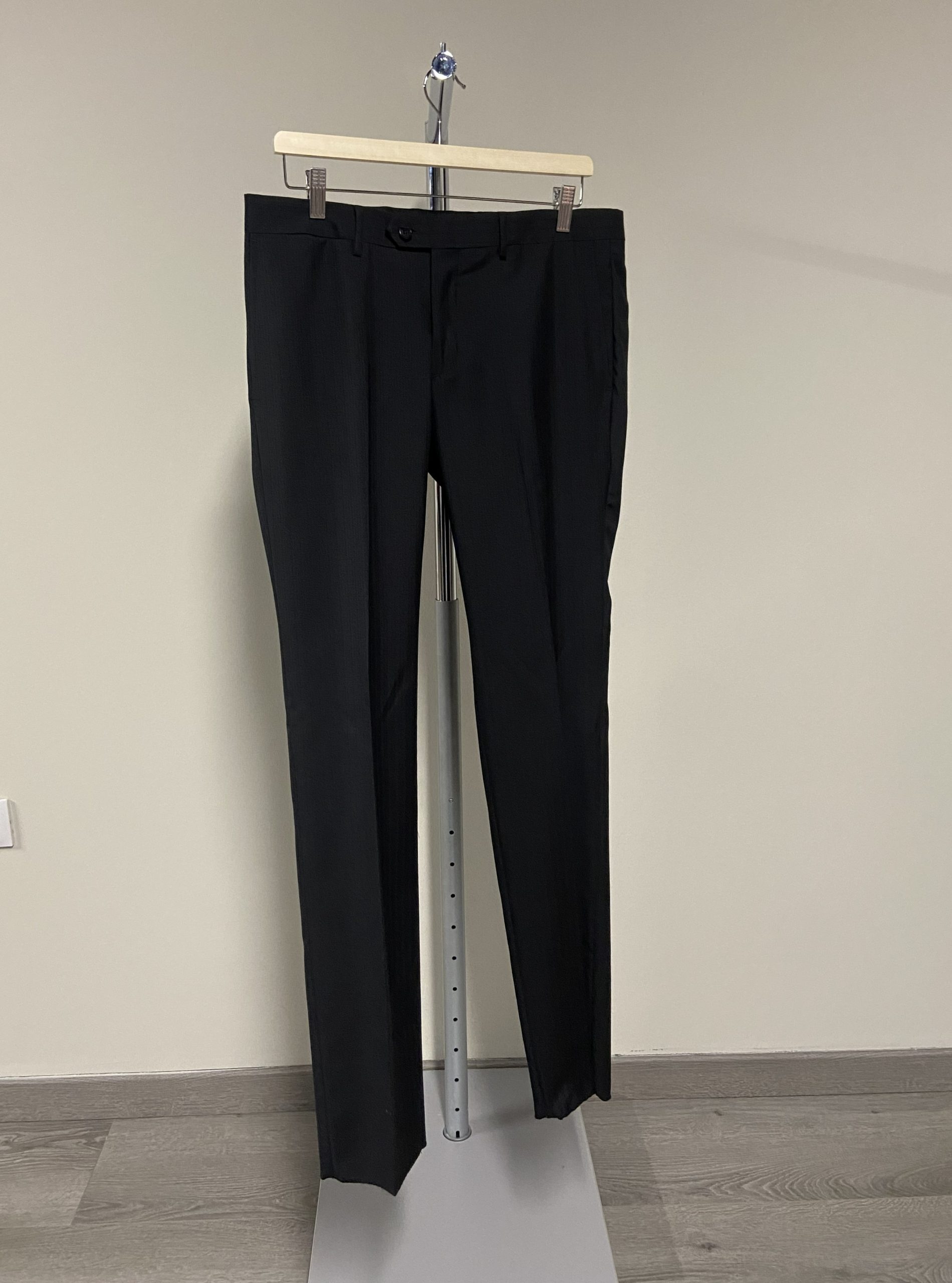 Pantaloni abito nero Trussardi uomo