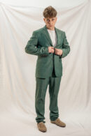 Abito verde Trussardi uomo