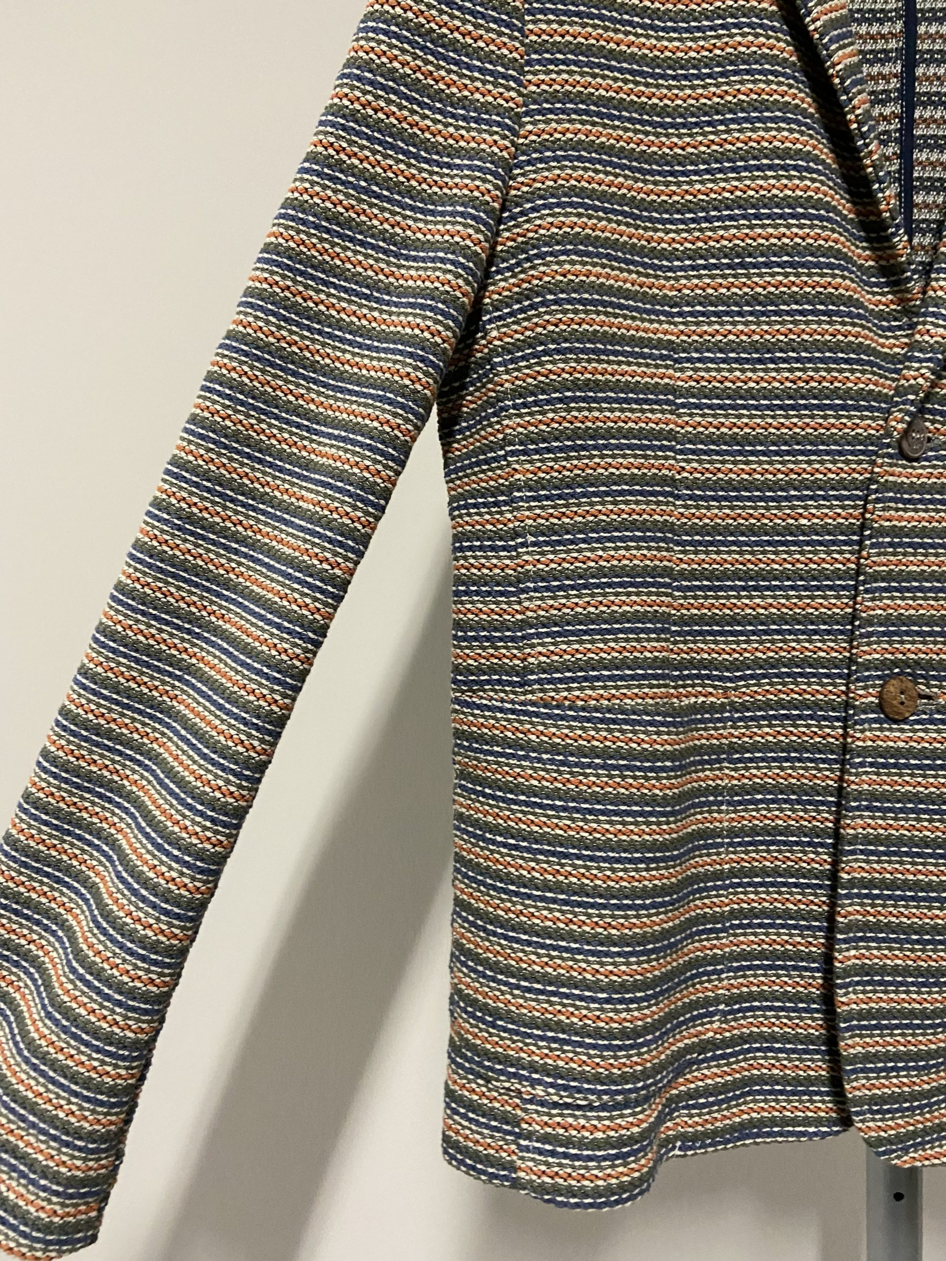 Blazer in maglia a righe multicolore Fiver Jeans uomo