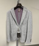 Blazer corto grigio Roberto Pepe uomo