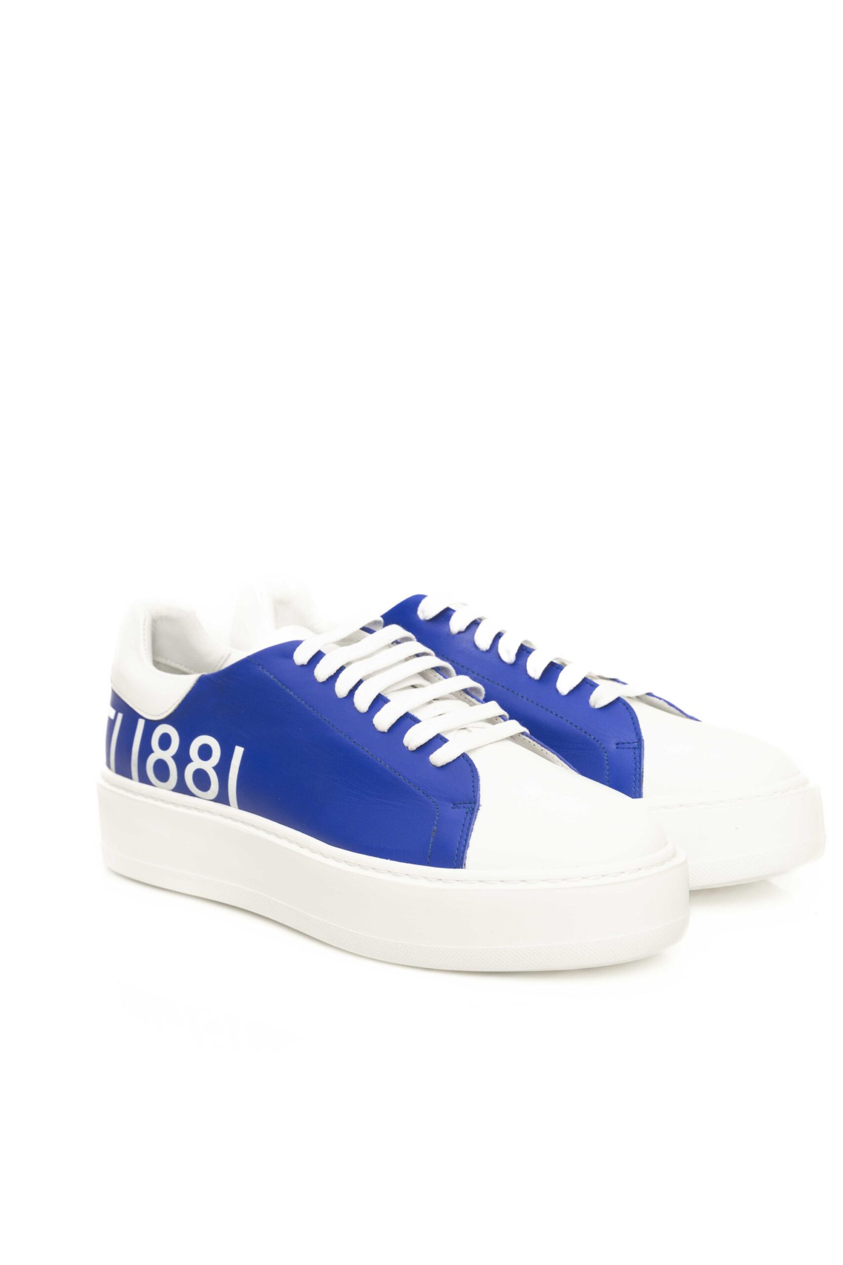 Scarpe sportive blu e bianche Cerutti