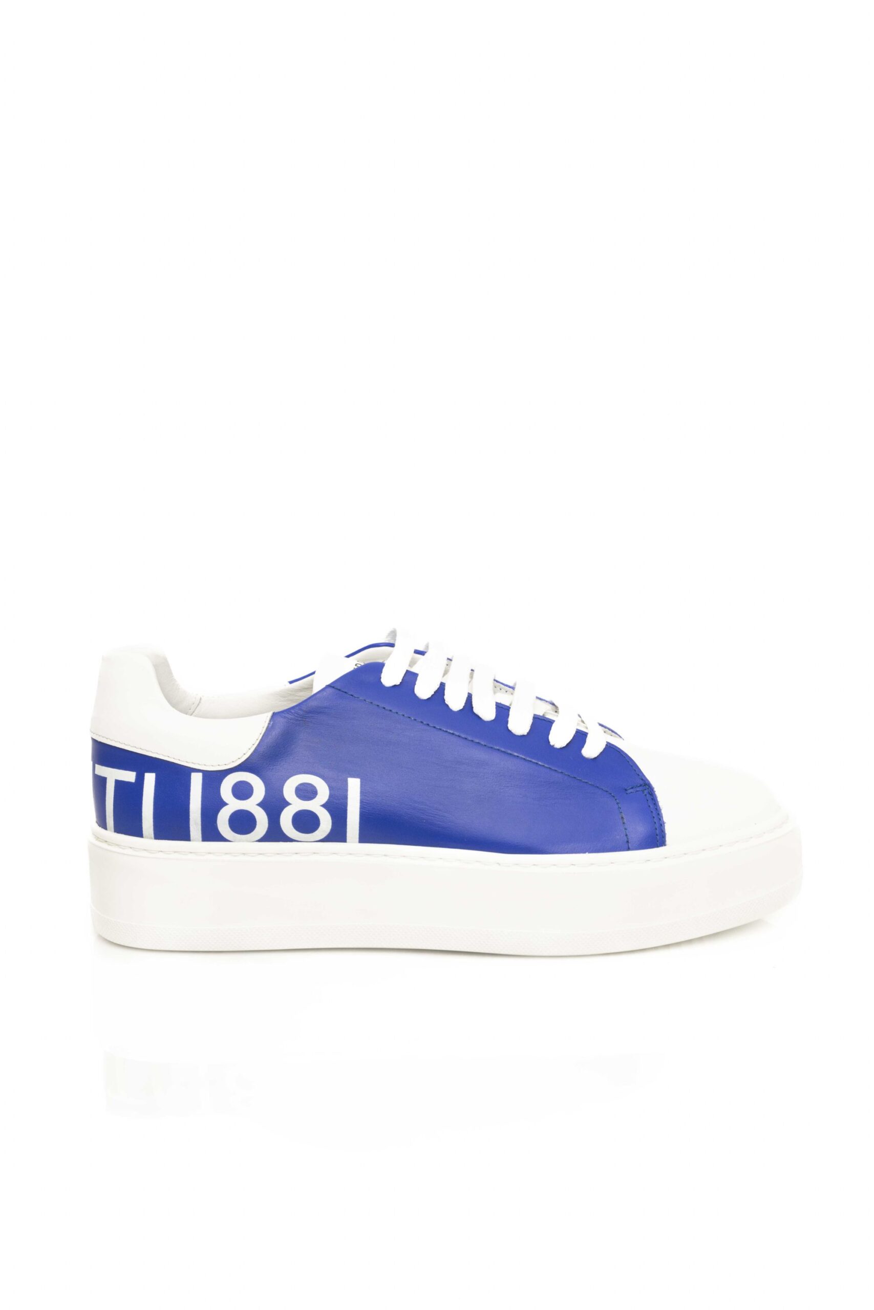 Scarpe sportive blu e bianche Cerutti