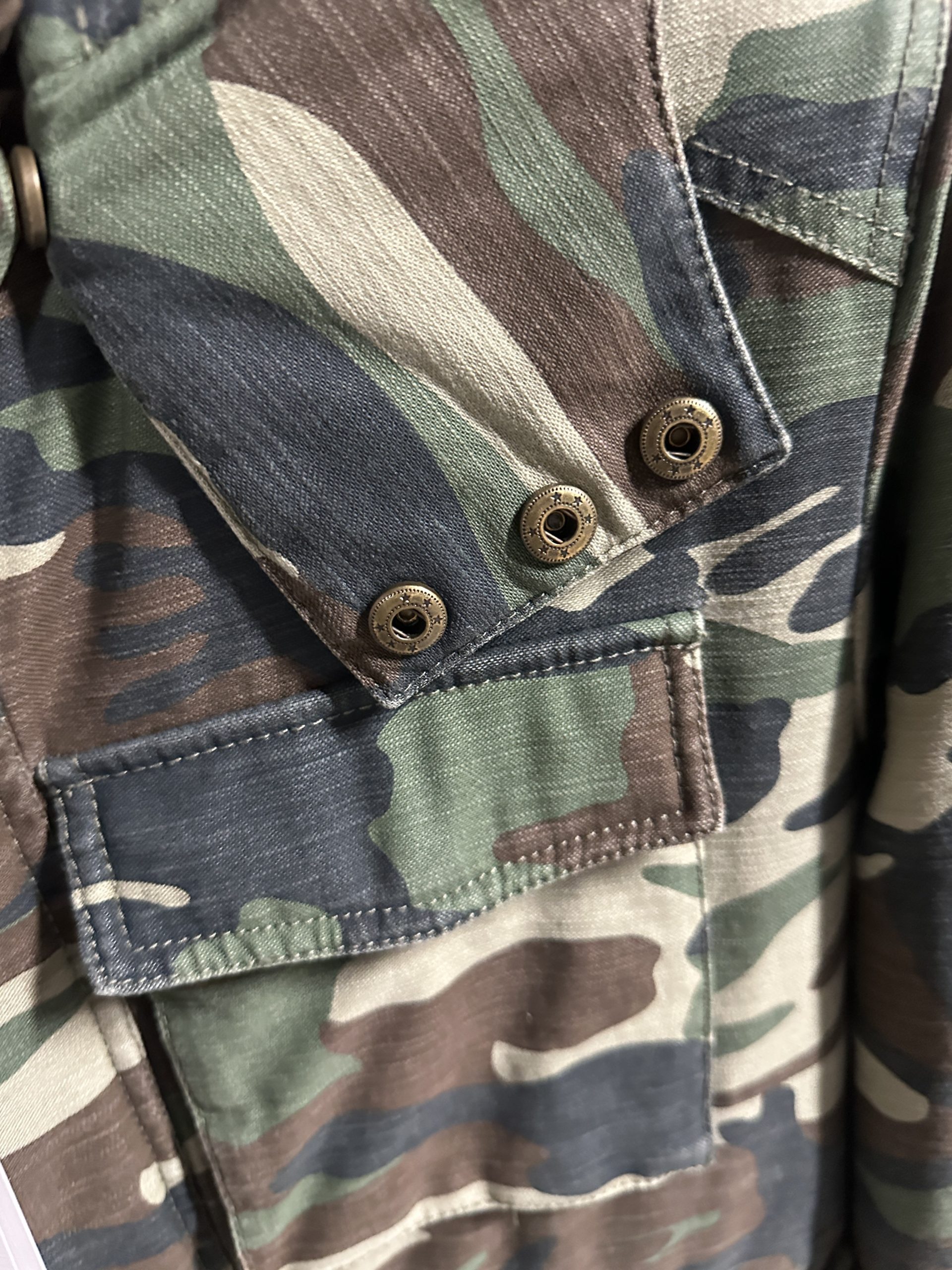 Giubbotto stile militare camouflage Chamonix uomo