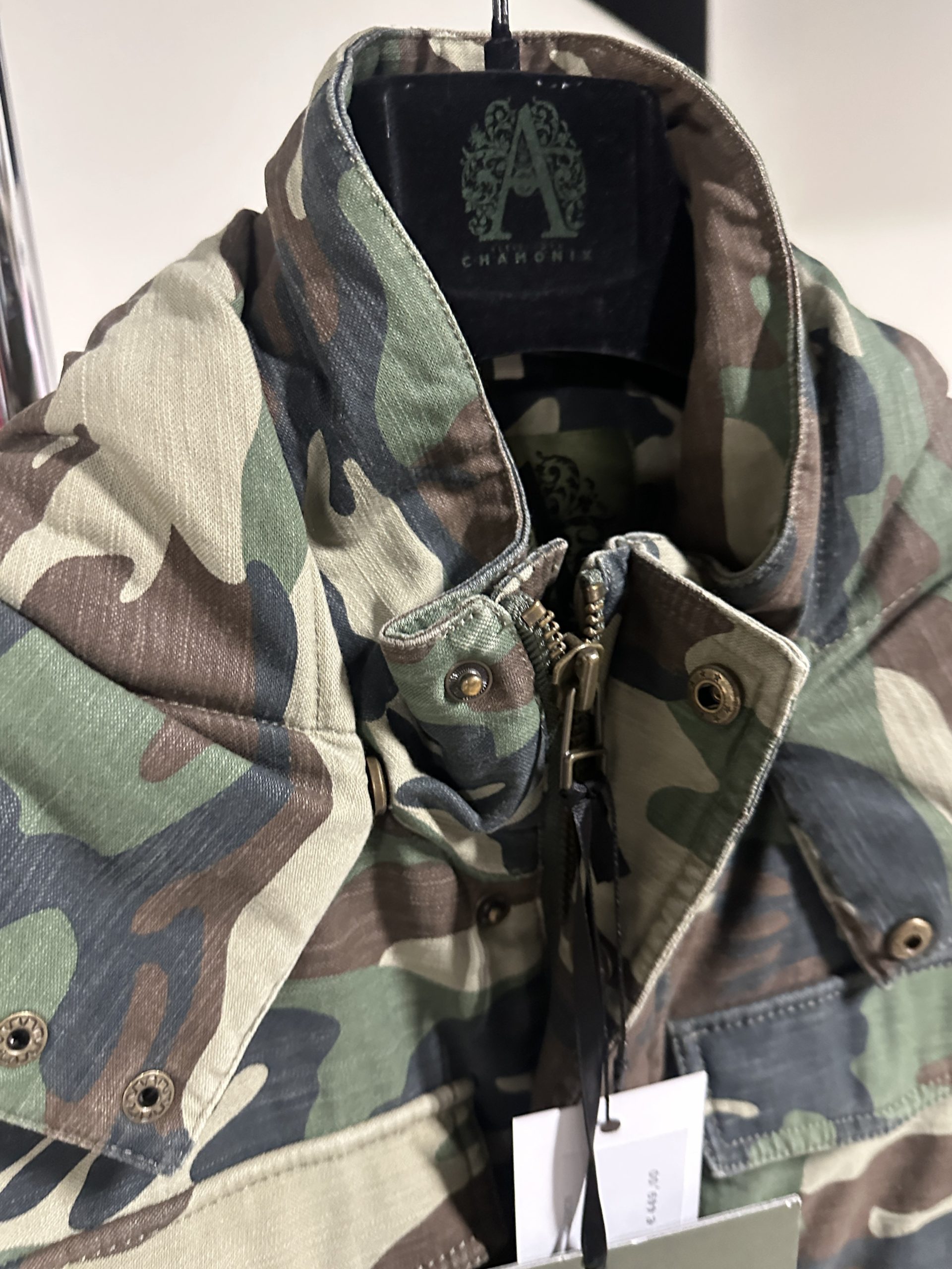 Giubbotto stile militare camouflage Chamonix uomo