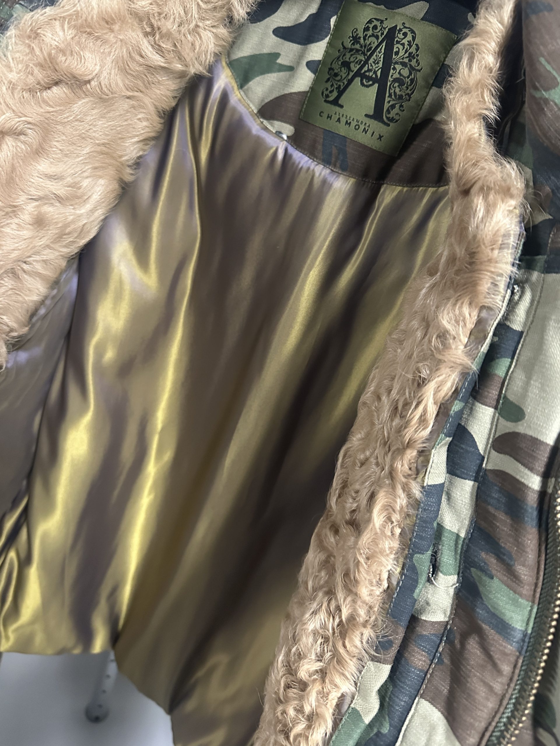 Giubbotto stile militare camouflage Chamonix uomo