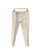 Pantaloni dritti panna Baldinini uomo