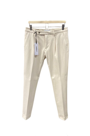 Pantaloni dritti panna Baldinini uomo