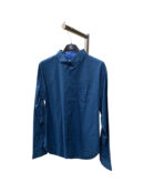 Camicia blu in cotone Cerruti uomo