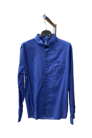 Camicia viola blu Cerruti uomo