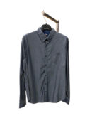 Camicia effetto jeans grigio scuro Cerruti uomo