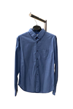 Camicia grigio blu Cerruti uomo